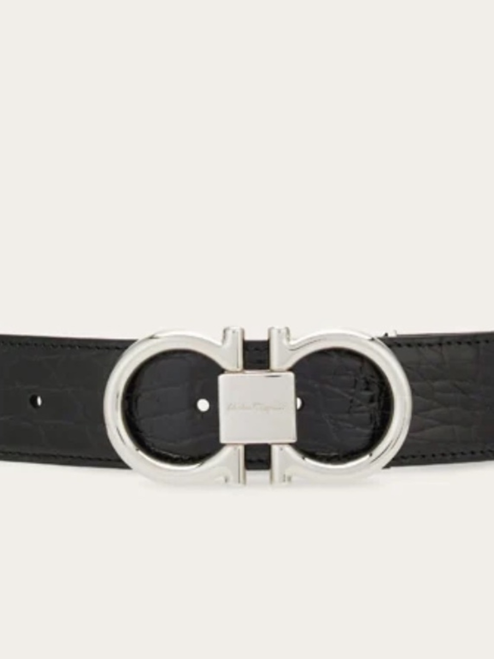 Salvatore Ferragamo adjustable Gancini belt